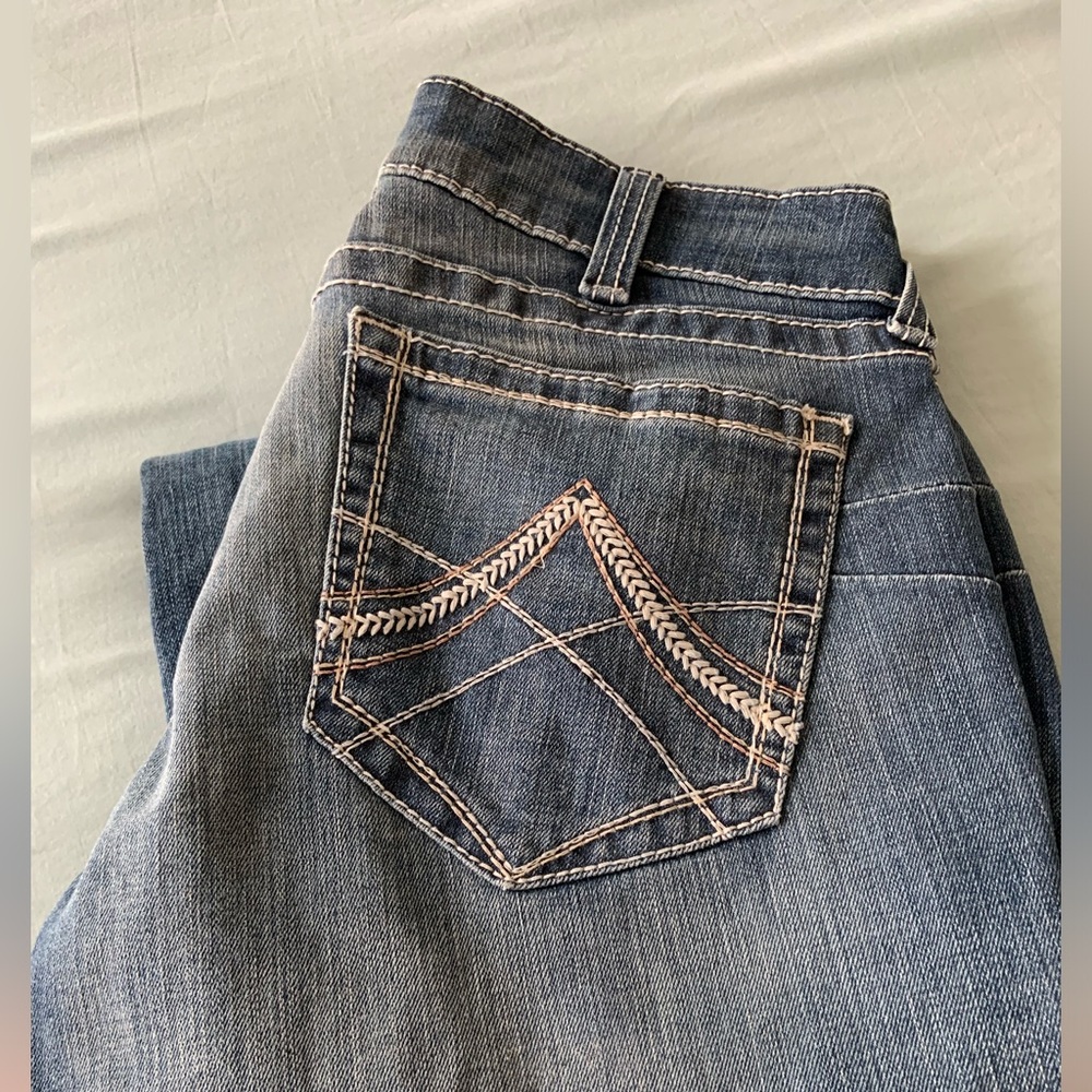 Ariat Mid Rise Straight Leg Jeans